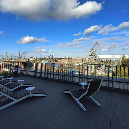 Rooftop Terrace, 24h Security, Centre And A View Of The Historic Shipyard * Gdańsk