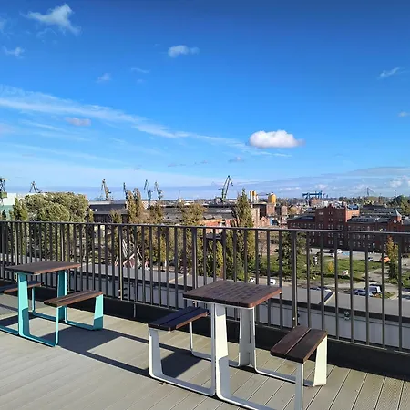 Rooftop Terrace, 24h Security, Centre And A View Of The Historic Shipyard * Danzig