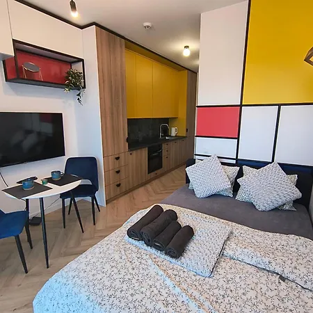 Appartement Rooftop Terrace, 24h Security, Centre And A View Of The Historic Shipyard Gdańsk