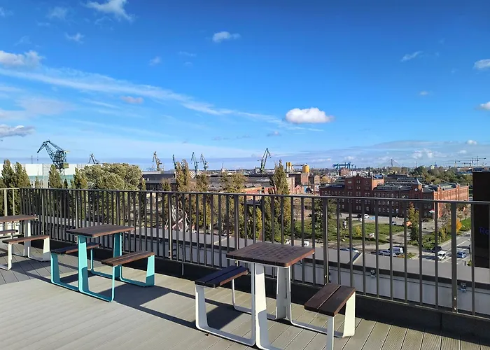 Rooftop Terrace, 24h Security, Centre And A View Of The Historic Shipyard * Gdańsk